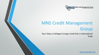 Top 5 Ways to Mitigate Foreign Credit Risk in International Trade