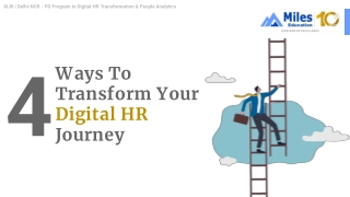 4 Ways To transform your Digital HR Journey