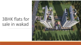 3BHK flats for sale in wakad-converted