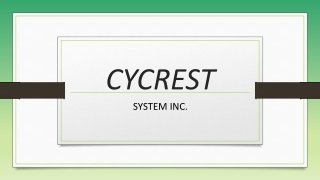 Cycrest IT Managed Services & Products to Keep You Productive