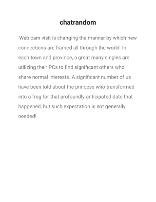 chatrandom