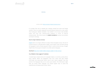 Website Translation – Get A New Pathway to Access Global Market