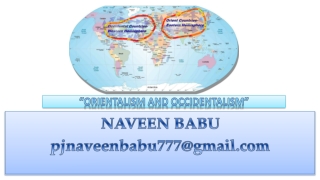 Orientalism and Occidentalism