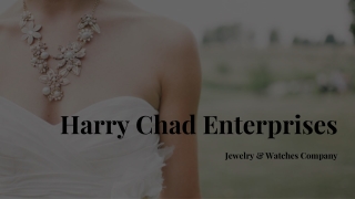 Fashion Influencers Jewelry - Harry Chad Enterprises