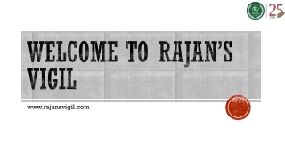 Acquire Security Guard at Rajan’s Vigil