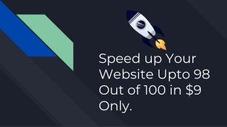 Website Speed Optimization in One Day