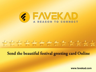 Send the beautiful festival greeting card Online
