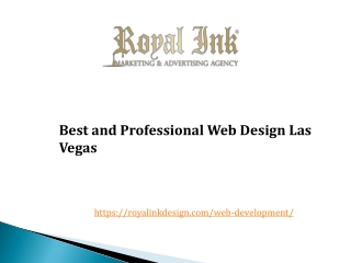 Professional Web Design Las Vegas