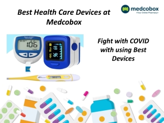 Buy Popular Health Care Devices and Equipment – Medcobox