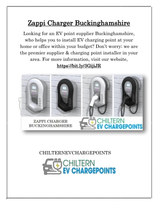 Zappi Charger Buckinghamshire