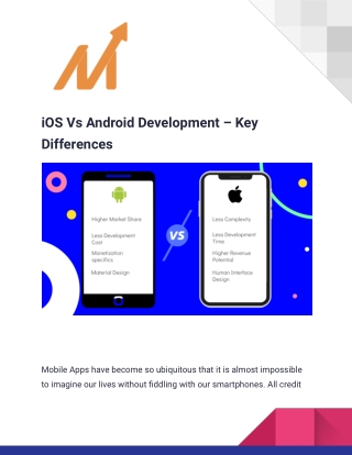 PDF - iOS Vs Android Development – Key Differences