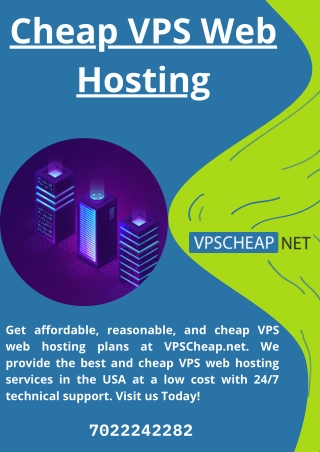 Cheap VPS Web Hosting