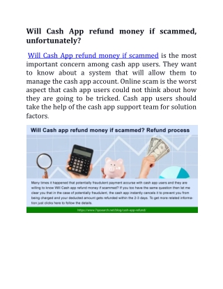 Will Cash App refund money if scammed, unfortunately?