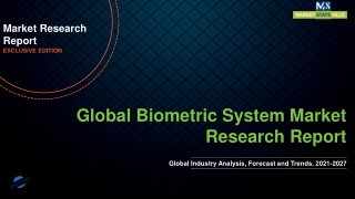 Biometric System Market is expected to reach USD 69.1 billion by 2025