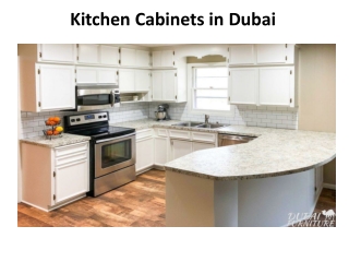 Kitchen Cabinets In Abu Dubai