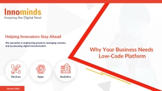 Why Your Business Needs Lowcode Platform