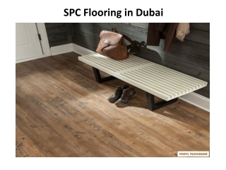 SPC Flooring in Dubai