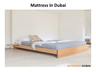 Mattress in Dubai