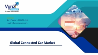 Global Connected Car Market – Analysis and Forecast (2021-2027)