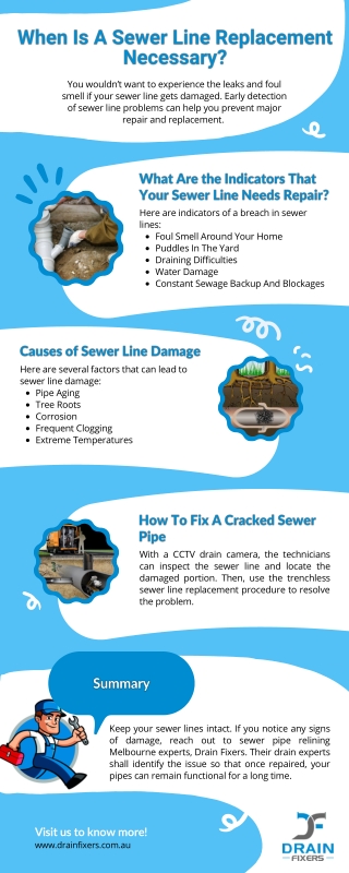 When Is A Sewer Line Replacement Necessary