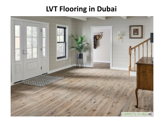 LVT Flooring in Dubai