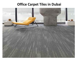 Office Carpet in Dubai