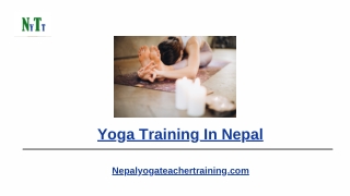 Yoga Training In Nepal