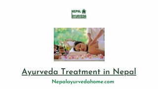 Ayurveda Treatment in Nepal