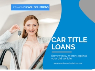 car title loans barrie