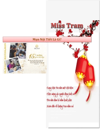 Tìm Hiểu Về Nguyên Nhân Và Cách Chăm Sóc Da Mụn Nội Tiết