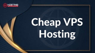 Cheap VPS Hosting