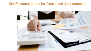 Apply Personal Loan for Chartered Accountants with Bajaj Finserv