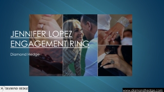 jennifer lopez engagement ring