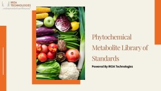 About Phytochemical Metabolite Standards | IROA Technologies