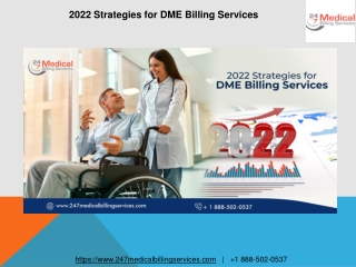 2022 Strategies for DME Billing Services