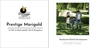 Prestige Marigold at NH-44, Bettenahalli, Northe Bangalore |E-Brochure