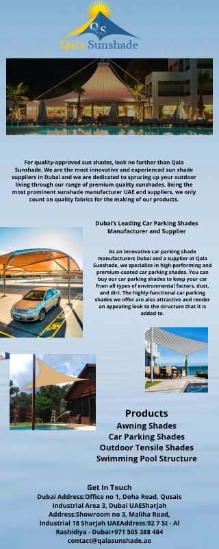 Bespoke Collection of Swimming Pool Sun Shades