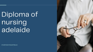 Diploma of nursing adelaide