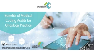 Benefits of Medical Coding Audits for Oncology Practice