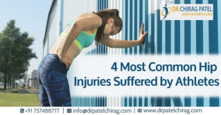 4 Most Common Hip Injuries Suffered by Athletes | Dr. Chirag Patel