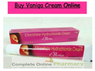 Buy Vaniqa Cream Online