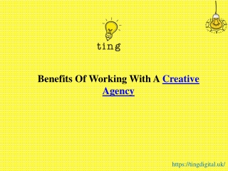 Benefits Of Working With A Creative Agency