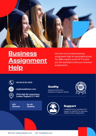 Business Assignment Help Service in UK | LiveWebTutors