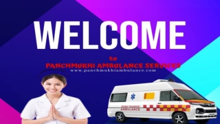 Quality-Based Ambulance Services from Vasant Kunj  to Wajirpur by Panchmukhi