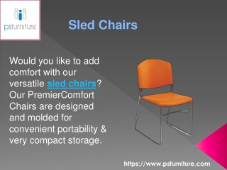 Sled Chairs