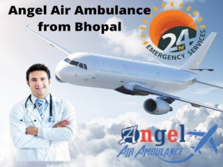 Get Angel Air Ambulance from Ranchi with Hi tech Medical Services