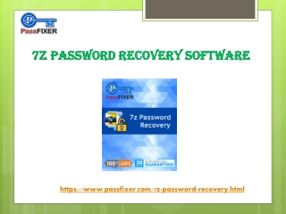 7z Password recovery software