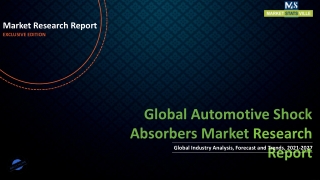 Automotive Shock Absorbers Market Latest Trends with Growth Opportunities 2027