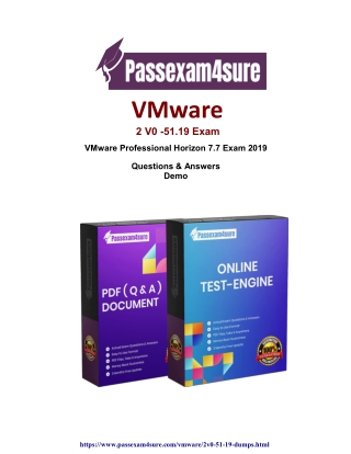 VMware  2V0-51.19 Exam Dumps (2022) - Quick Tips To Pass