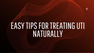 Easy tips for treating UTI naturally